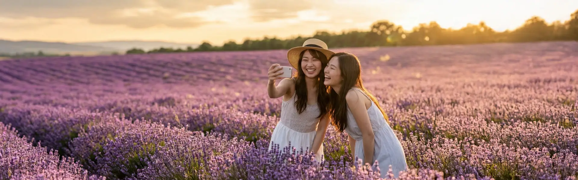 薰衣草花海